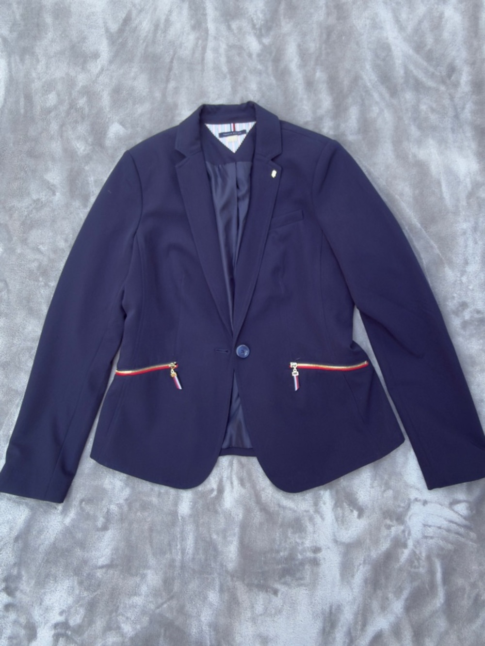 TOMMY HILFIGER Women's Business Blazer with Flattering fit